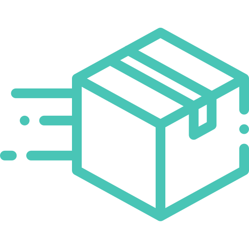 Icon home delivery of chilled shipments